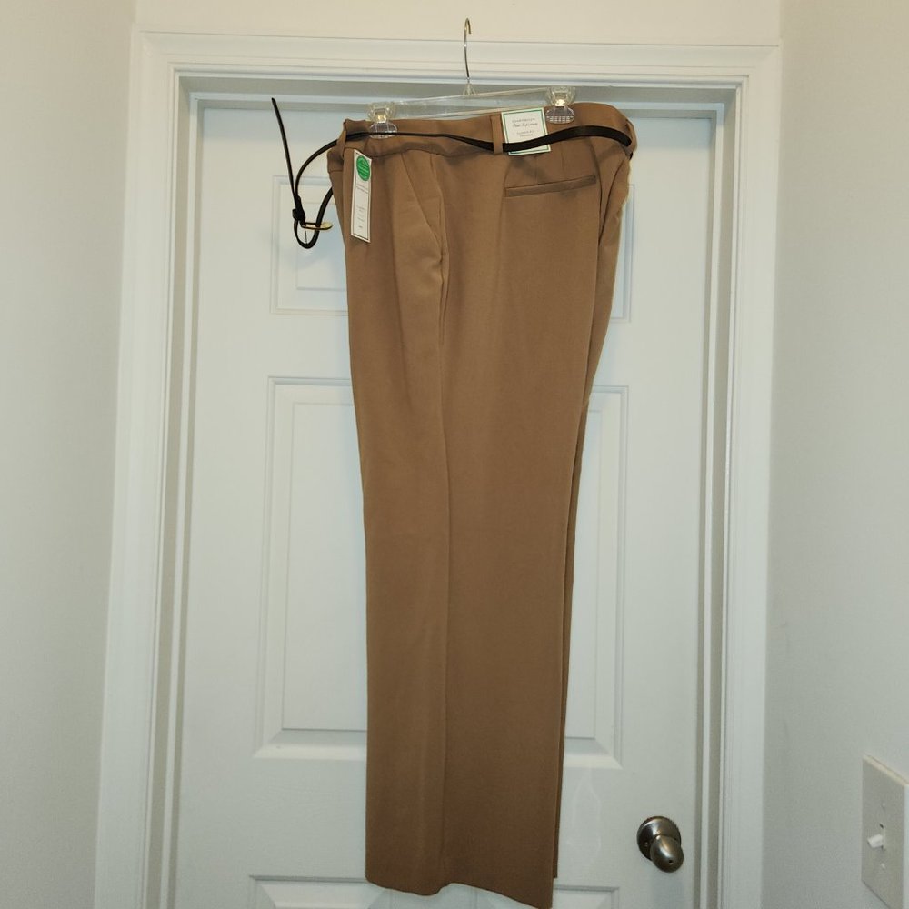 Women Trouser / Color: Camel / Size 24W